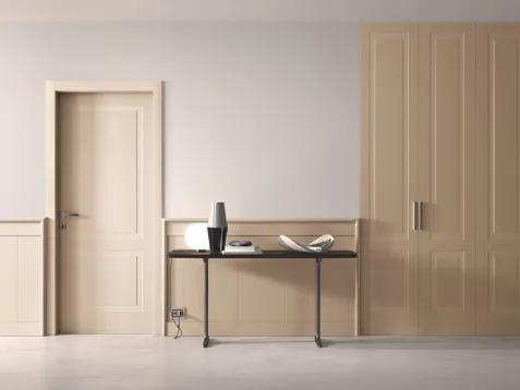 Boiserie a Doghe laccato