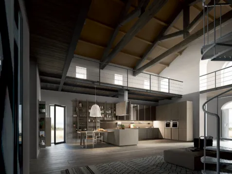 Lounge Platino e Rovere